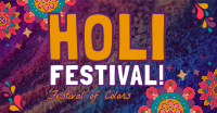 Mandala Holi Festival of Colors Facebook ad Image Preview