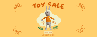 Stuffed Toy Sale Facebook Cover Design