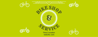 Bike Shop and Service Facebook cover Image Preview