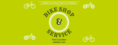 Bike Shop and Service Facebook cover