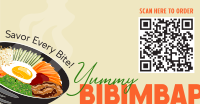 Yummy Bibimbap Facebook Ad Design