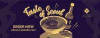 Taste of Seoul Food Facebook cover Image Preview