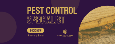 Pest Control Management Facebook cover Image Preview