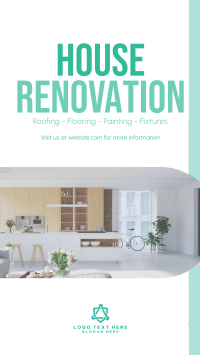 Renovation Construction Services Instagram story Image Preview