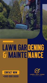 Neat Lawn Maintenance Instagram story Image Preview