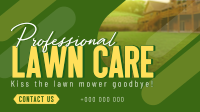Professional Lawn Cleaning Animation Preview