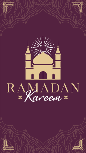 Blessed Ramadan Instagram story Image Preview