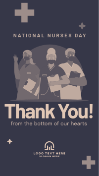 Nurses Appreciation Day Facebook Story Design