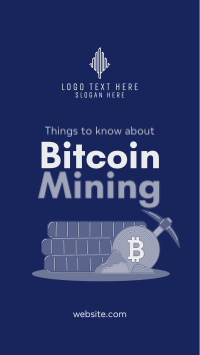 Bitcoin Mining Instagram story Image Preview