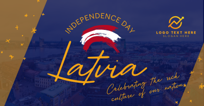 Latvia Independence Day Facebook ad Image Preview