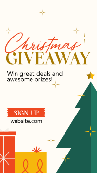 Christmas Holiday Giveaway YouTube short Image Preview