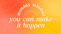 Monday Mindset Quote Animation Image Preview