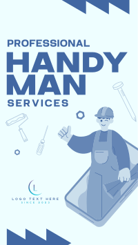 Professional Handyman Instagram Reel Design