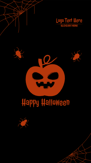 Halloween Scary Pumpkin Facebook story Image Preview