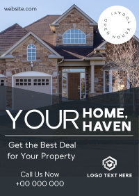Your Home Your Haven Flyer Design