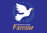 Happy Passover Postcard Image Preview