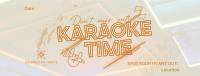 Join Karaoke Time Facebook Cover Image Preview