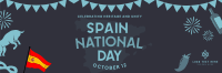 Celebrating Spanish Heritage and Unity Twitter Header Design
