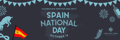 Celebrating Spanish Heritage and Unity Twitter header (cover) Image Preview