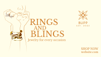 Rings and Blings Facebook event cover Image Preview
