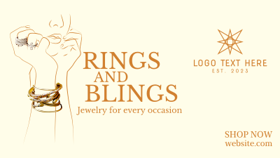 Rings and Blings Facebook event cover Image Preview
