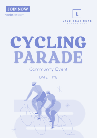 Let's Go Cycling Flyer Design