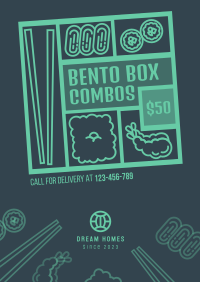 Bento Box Combo Flyer Image Preview