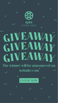 Confetti Giveaway Announcement Instagram story Image Preview