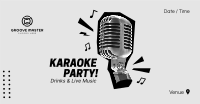 Karaoke Party Mic Facebook ad Image Preview