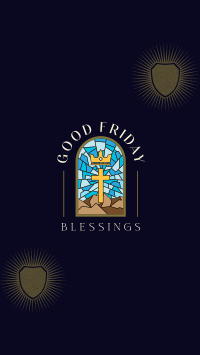 Good Friday Blessings Instagram Reel Design