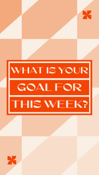Monday Goal Engagement Instagram Story Design