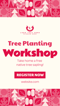 Tree Planting Workshop TikTok video Image Preview