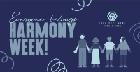 United Harmony Week Facebook ad Image Preview