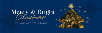 Christmas Family Night Twitter Header Image Preview