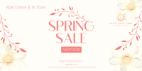 Aesthetic Spring Sale  Twitter post Image Preview