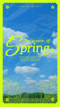 Spring Season TikTok video Image Preview