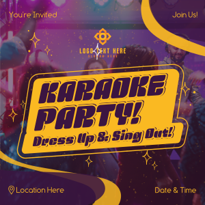 Karaoke Party Star Instagram post Image Preview