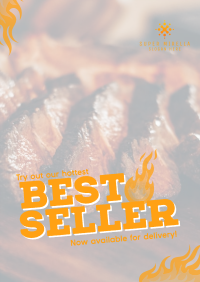 BBQ Best Seller Poster Design
