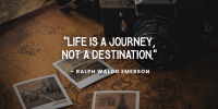 Life is a Journey Twitter post Image Preview