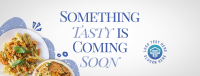 Tasty Food Coming Soon Facebook cover Image Preview