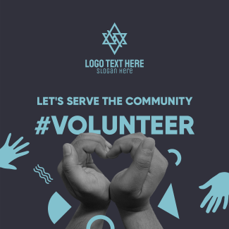 All Hands Community Volunteer Instagram post