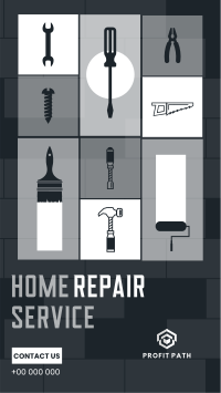 Home Repair Service Facebook story Image Preview