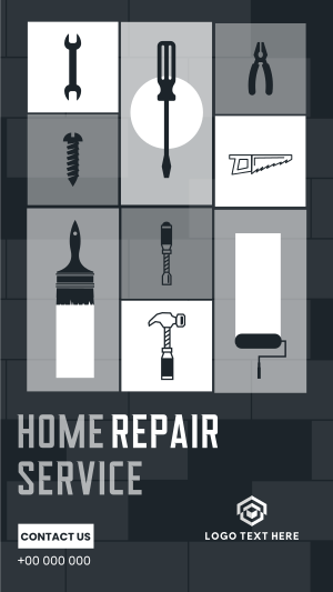 Home Repair Service Facebook story Image Preview