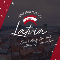 Latvia Independence Day Instagram post Image Preview