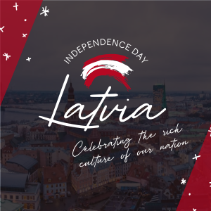 Latvia Independence Day Instagram post Image Preview