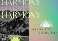 Harmony in Every Step Postcard Image Preview