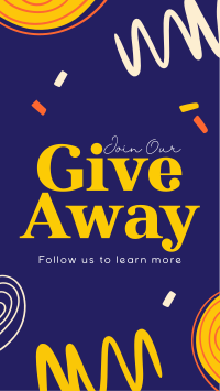 Giveaway Notice Instagram Story Design