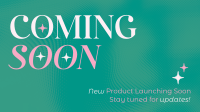 Simple Coming Soon Facebook Event Cover Design