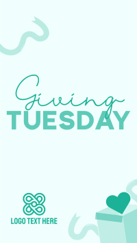 Giving Tuesday Donation Box Instagram Story Design