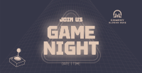 Game Night Facebook Ad Design